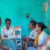 Girls in the Sidama region of Ethiopia participate in a session on harmful practices including female genital mutilation.