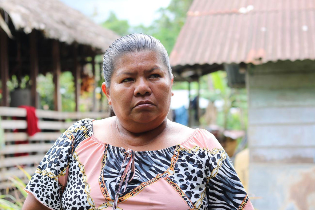 Faustina Torres belongs to the Bribri indigenous community in Costa Rica.