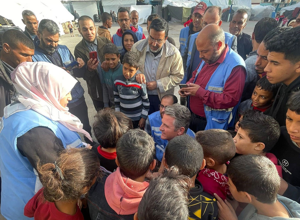 Le personnel de l'ONU continue de soutenir les communautés de Gaza (photo d'archives).