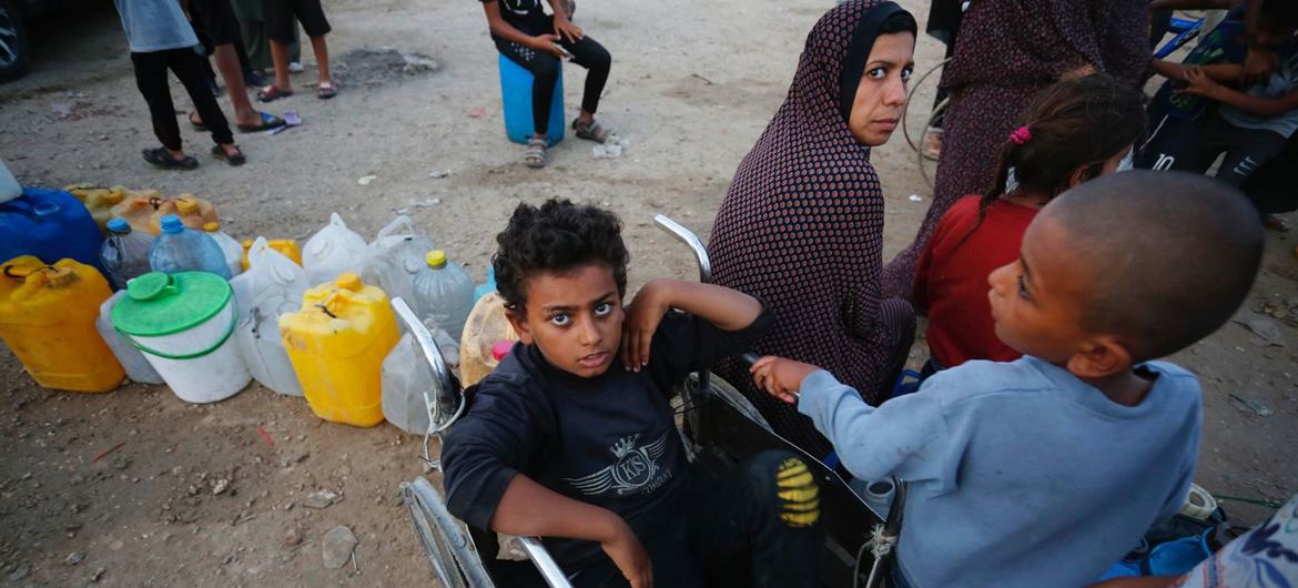 Más de un millón de palestinos debieron huir de Rafah en las últimas tres semanas debido a los bombardeos israelíes.