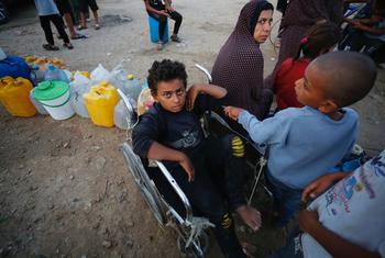 One million people have been forced to flee in the past three weeks as heavy bombardment continues in Rafah in southern Gaza.
