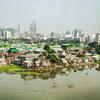 The Korali informal settlement in Bangladesh's capital, Dhaka.