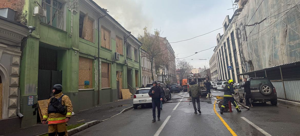 Attacks on residential areas continue in Ukraine. Attacks on residential areas continue in Ukraine.