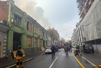 Attacks on residential areas continue in Ukraine.