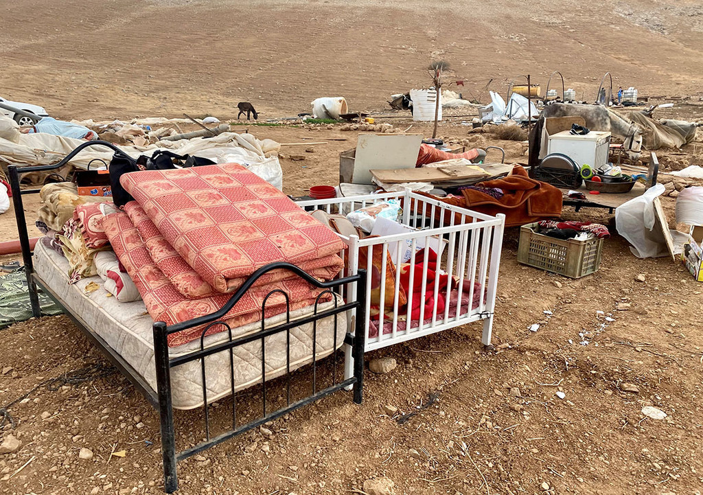 En Cisjordania la gente se ha visto obligada a abandonar sus hogares.