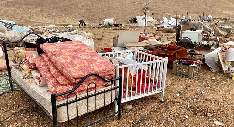 (ARCHIVO) En Cisjordania la gente se ha visto obligada a abandonar sus hogares.