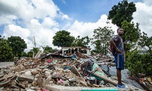 La comunidad de Les Cayes fue destruida tras el terremoto de 7,2 grados de magnitud en Haití.