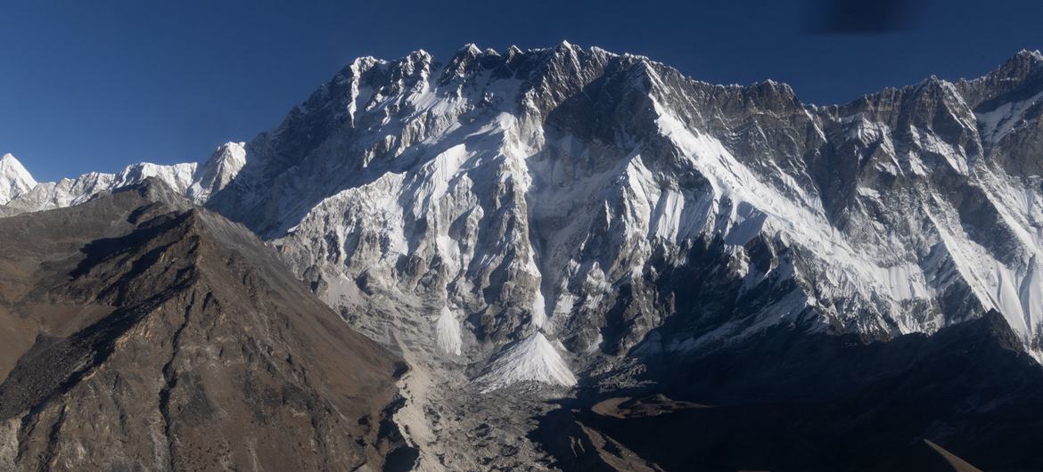 Glaciers in the Everest region are melting at an unprecedented rate.