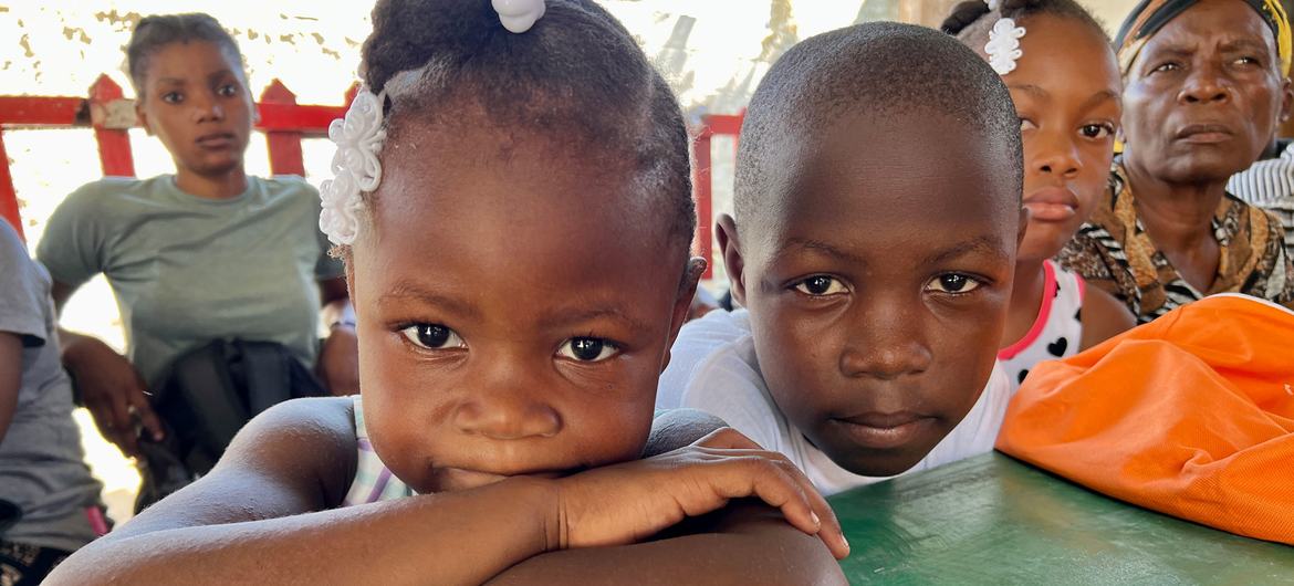 Los niños haitianos sufren altos niveles de inseguridad alimenticia.