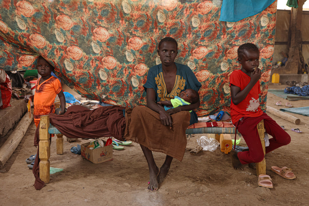 Com 8 milhões de deslocados, a situação no Sudão é a maior crise de deslocamento a nível mundial