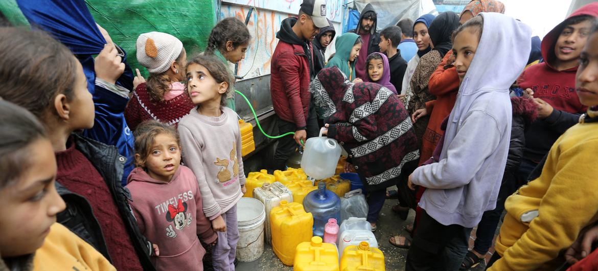In Gaza, every day is a struggle to find bread and water. Without safe water, many people will die from deprivation and disease.