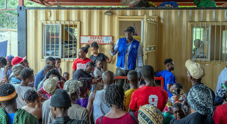 Des migrants expulsés de la République dominicaine reviennent en Haïti.