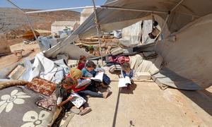 After over a decade of conflict in Syria, some 800,000 people in the north-west of the country are still living in tents.