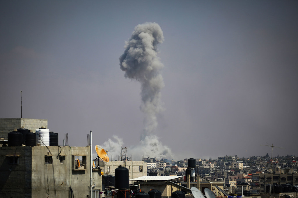 Les bombardements se poursuivent à Rafah, dans le sud de la bande de Gaza.