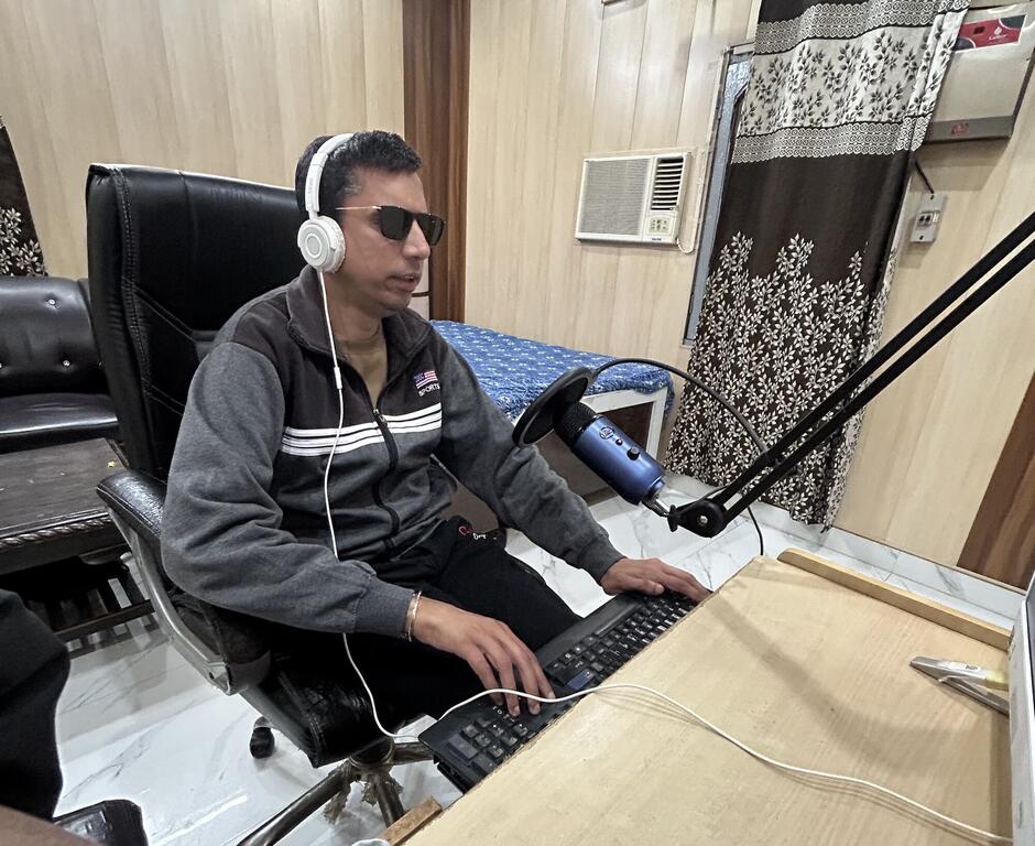 An Online Radio Station Giving Voice to India's Visually Impaired.