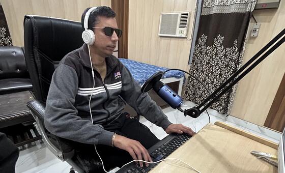 An Online Radio Station Giving Voice to India&rsquo;s Visually Impaired.