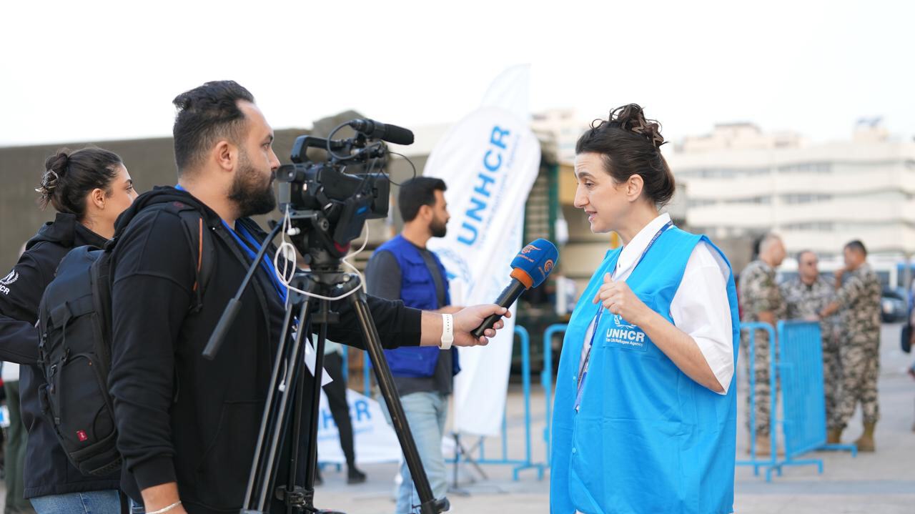 مقتطفات من الحوار مع دلال حرب المتحدثة باسم مفوضية الأمم المتحدة لشؤون اللاجئين في لبنان