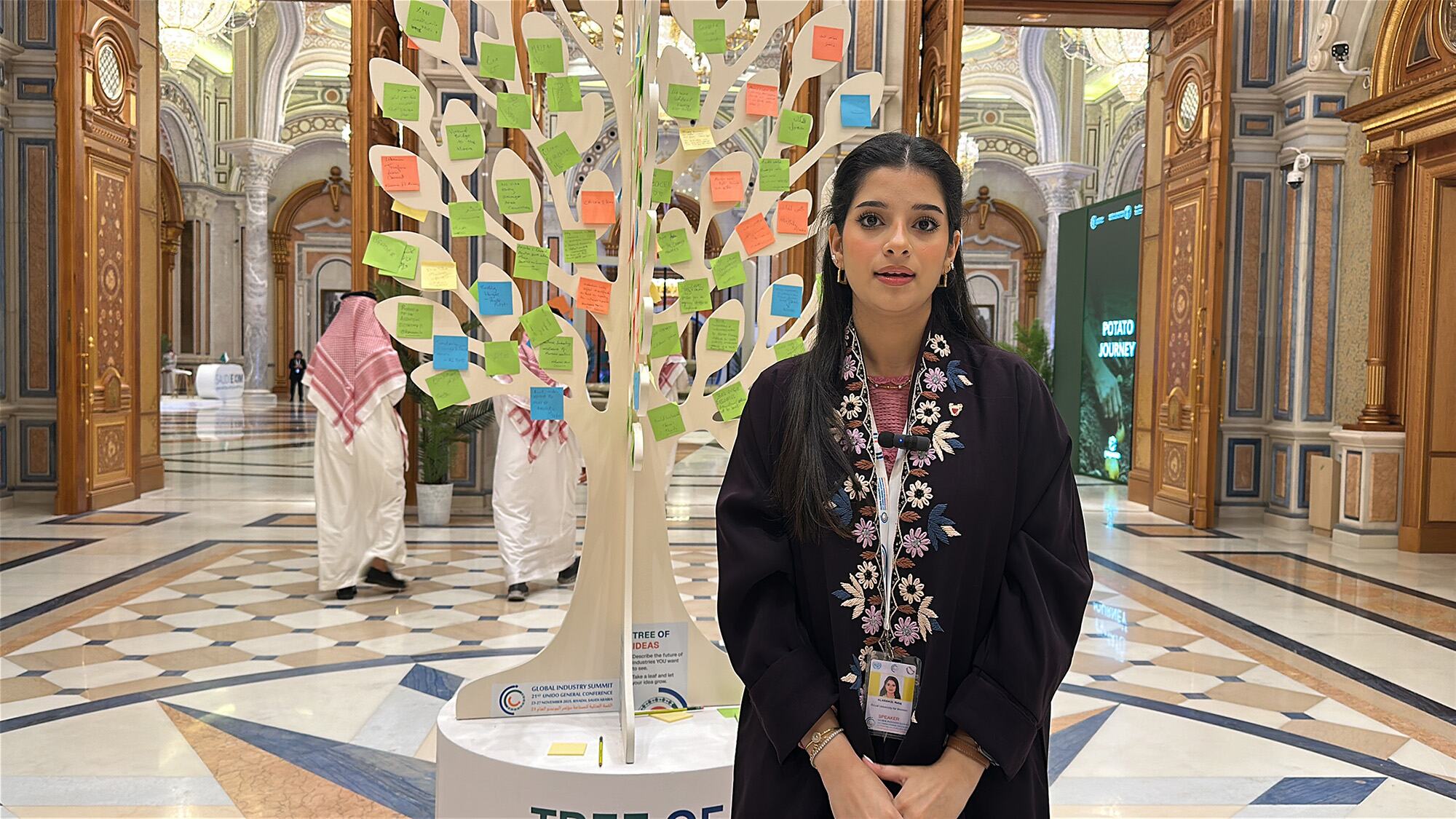 الشابة البحرينية رتاج العباسي: يجب ألا يتوقف الشباب عن السعي والمحاولة