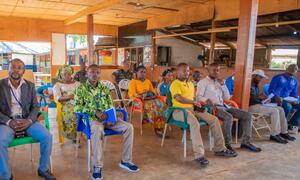 Baadhi ya machifu waliohudhuria katika kikako cha 'URAFIKI MEETING' kilichowezeshwa na walinda amani wa Tanzania wanaohudumu katika ujumbe wa MONUSCO nchini DRC.