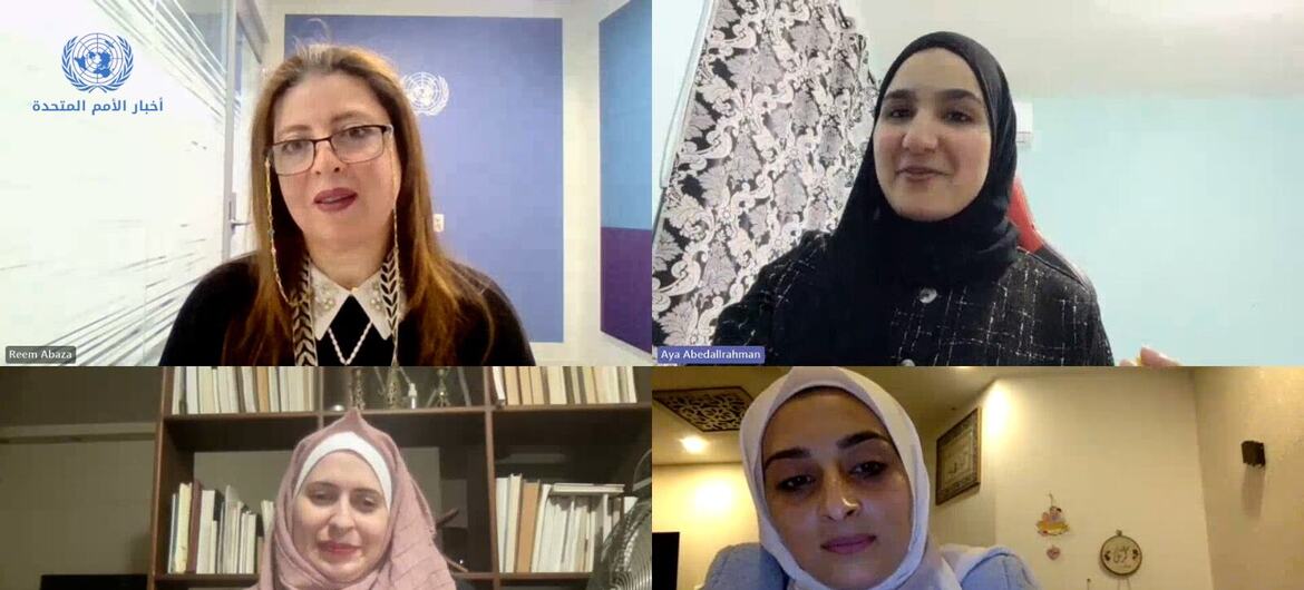 بمناسبة اليوم العالمي للإذاعة، برنامج خاص استضافت فيه أخبار الأمم المتحدة ثلاث إعلاميات فلسطينيات هن آية عبد الرحمن، كرمل البداونة وريهام عنبتاوي