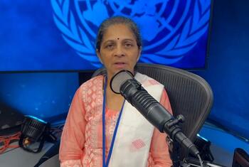 एक भारतीय महिला अधिकार कार्यकर्ता उज्जावाला करमबरकर ने, यूएन स्टूडियो में, CSW70 से सम्बन्धित एक कार्यक्रम के बारे में बातचीत की.