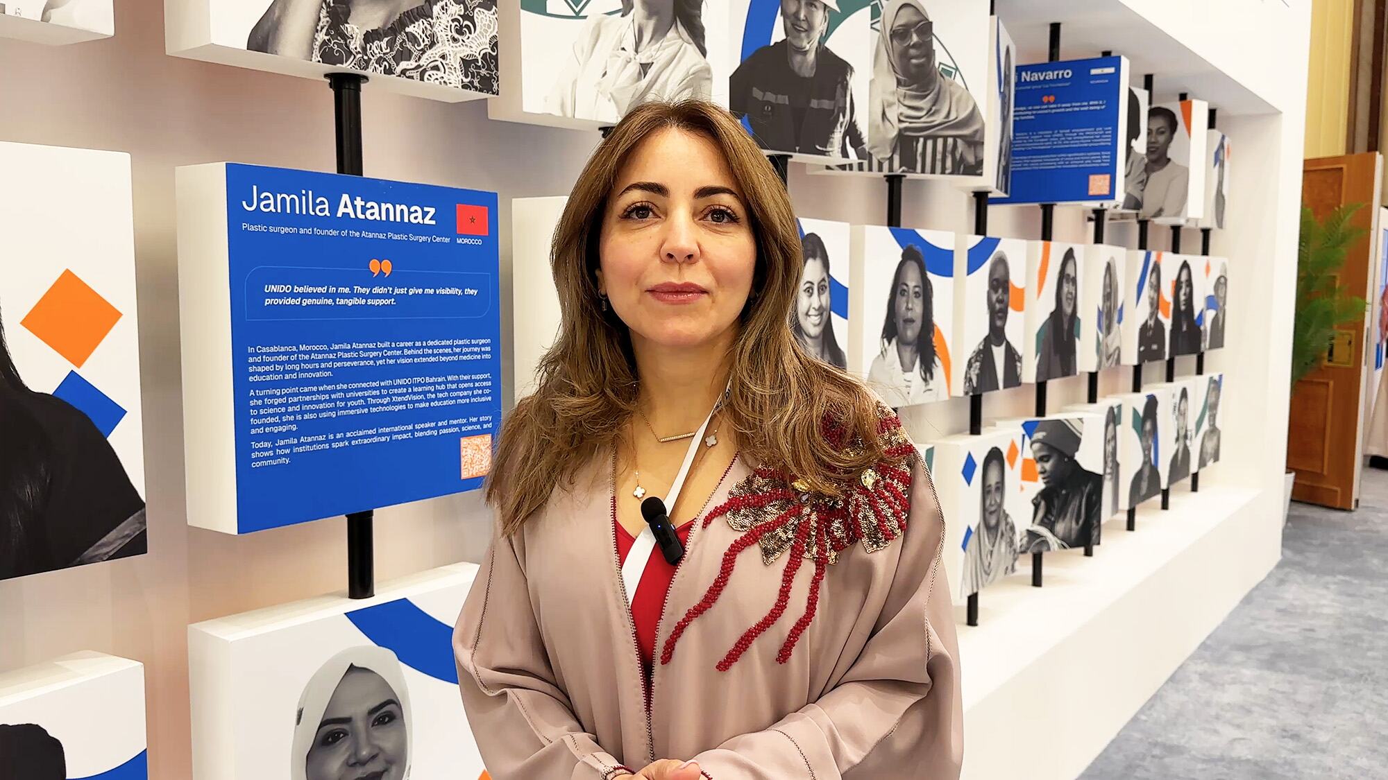 رائدة أعمال مغربية تبرز دور المرأة العربية عبر "العمل والمثابرة"