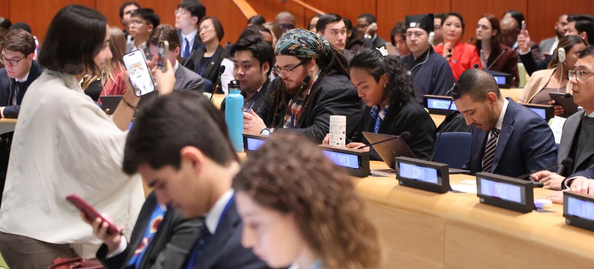 Youth shape the road to 2030, call for urgent action on sustainable development