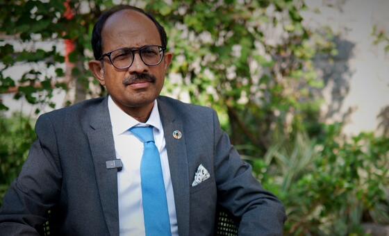 भारत में एआई प्रभाव सम्मेलन में शामिल होने आए संयुक्त राष्ट्र आपदा जोखिम न्यूनीकरण कार्यालय (UNDRR) के प्रमुख कमल किशोर