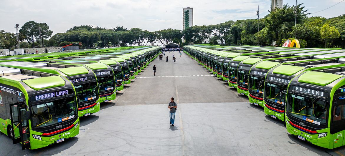New Electric Buses for the City of São Paulo in Brazil.