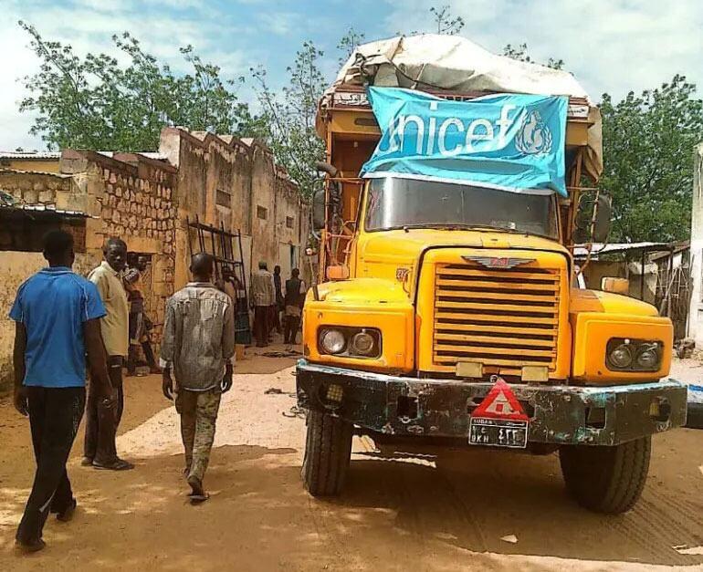 A UNICEF aid convoy reaches Dilling and Kadugli in South Kordofan, Sudan, delivering lifesaving supplies to over 130,000 people affected by conflict.