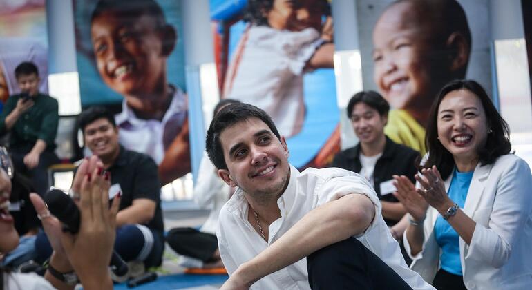 Felipe Paullier, de Uruguay, encargado de dar voz a los jóvenes de todo el mundo como primer subsecretario de la juventud