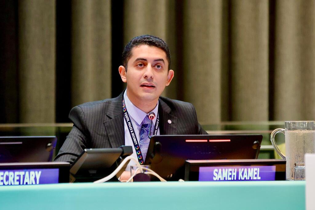 د. سامح كامل، الرئيس الدولي لمجموعة الأمم المتحدة الرئيسية للأطفال والشباب