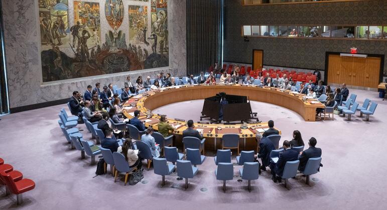 Vue d'ensemble de la réunion du Conseil de sécurité de ONU sur la situation en Syrie.