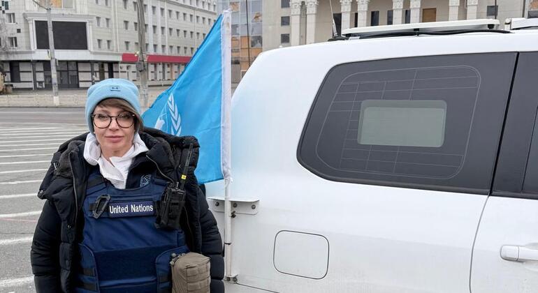 un.org - 'The day never stops' for aid workers braving missiles and drones in Ukraine