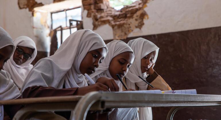 اليونيسف تدعو لضمان أداء الطلاب السودانيين الامتحانات الوطنية أينما كانوا