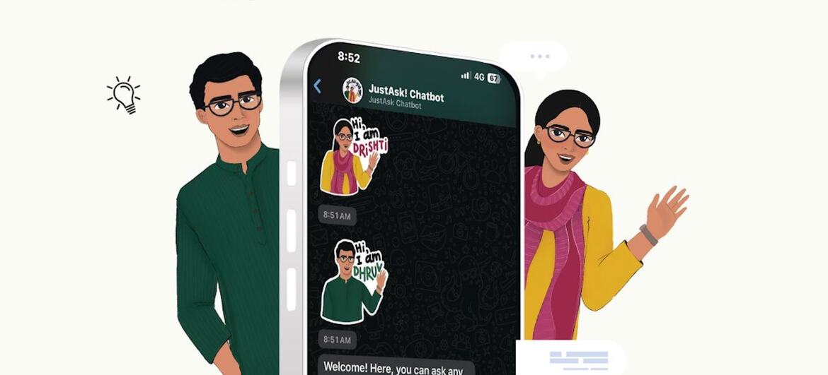 यूएन स्वयंसेवकों ने चैटबॉट को समुदायों तक पहुँचाया, जिससे युवजन बिना किसी भय या आलोचना के अपने सवाल पूछ सकें.