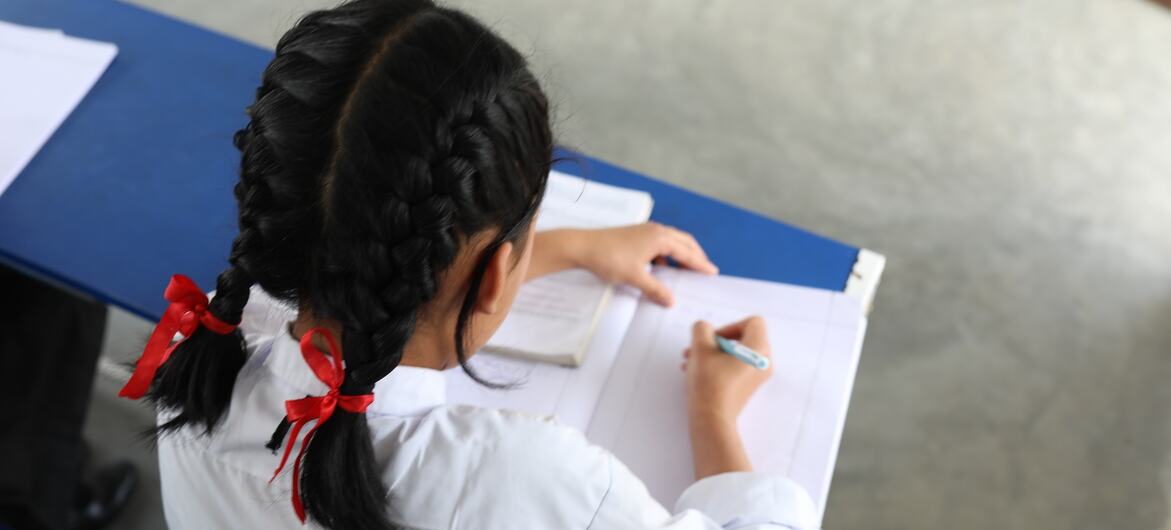 भारत के नागालैंड में NECTAR शिक्षण कार्यक्रमों से लाभान्वित विद्यार्थियों में आधे से अधिक लड़कियाँ हैं.
