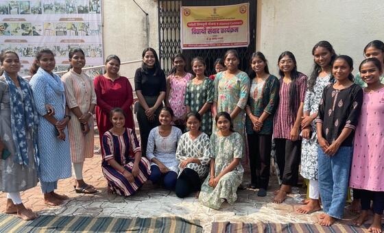 Tribal students engage with Foreign Scholarship Scheme beneficiaries under the Alumni Connect Programme