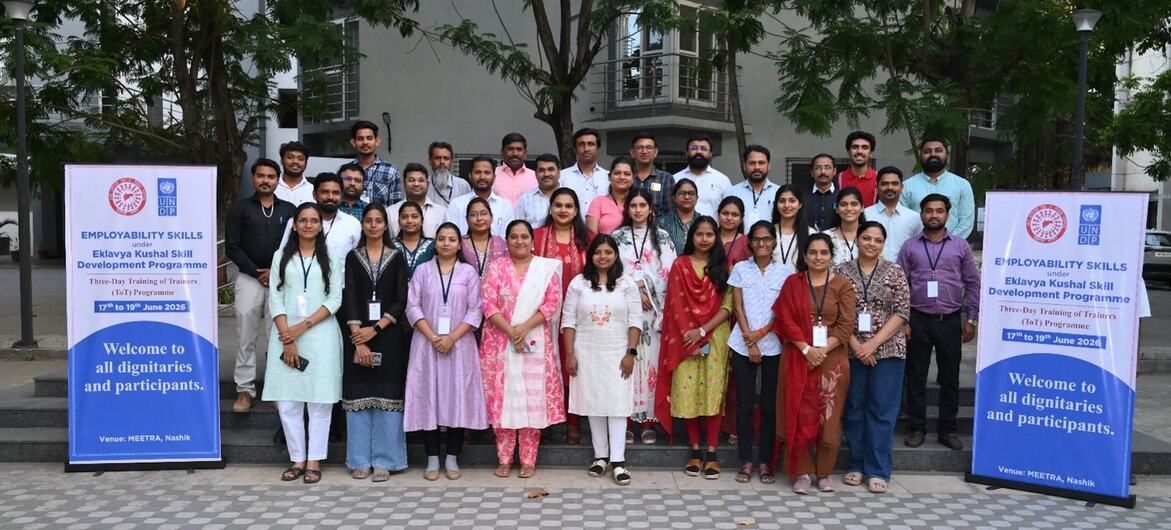 Participants in UNDP’s Training of Trainers programme.