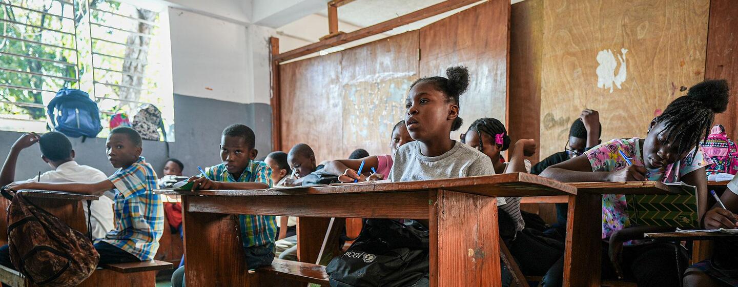 Back to school in Haiti: ‘Madame, can you stop what the gangs are doing to us?’