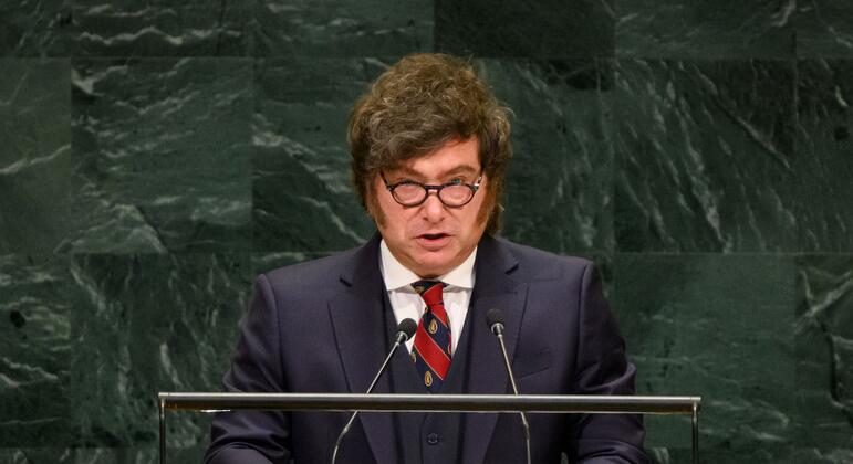Milei addresses the UN General Assembly