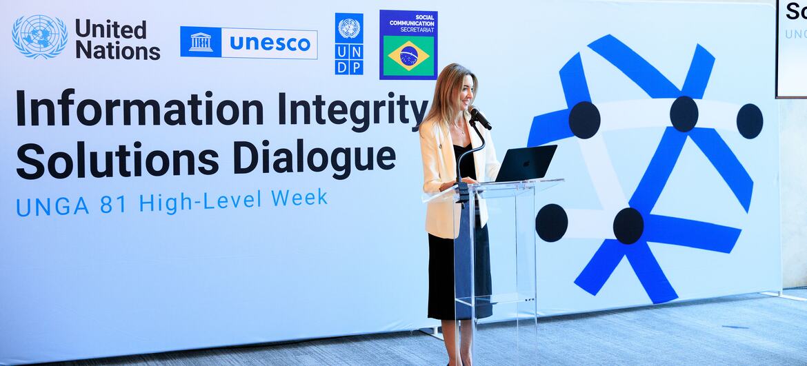 Collective action needed to tackle global information crisis, UN-led dialogue hears