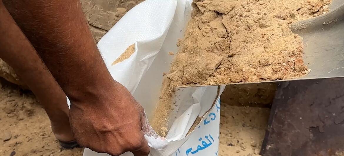 Flour sacks turned flood barriers: Gaza faces another winter without safe shelter