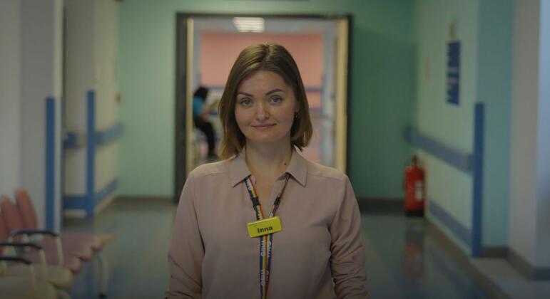 From Kharkiv to the UK’s health service: Ukrainian doctor rebuilds her life – and helps others do the same