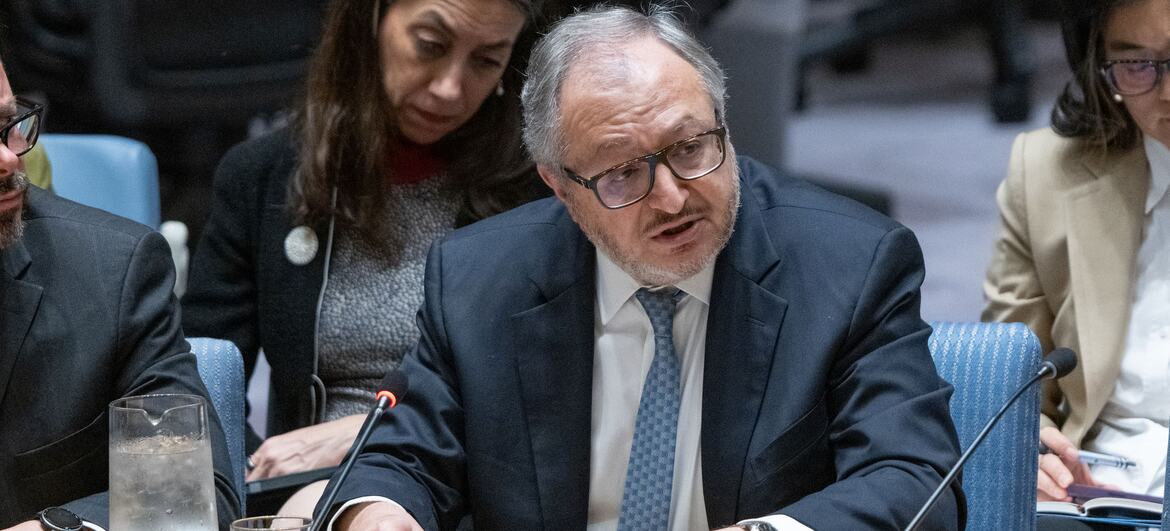 Jack Christofides, représentant spécial de la Force de répression des gangs, informe le Conseil de sécurité de la question relative à Haïti.