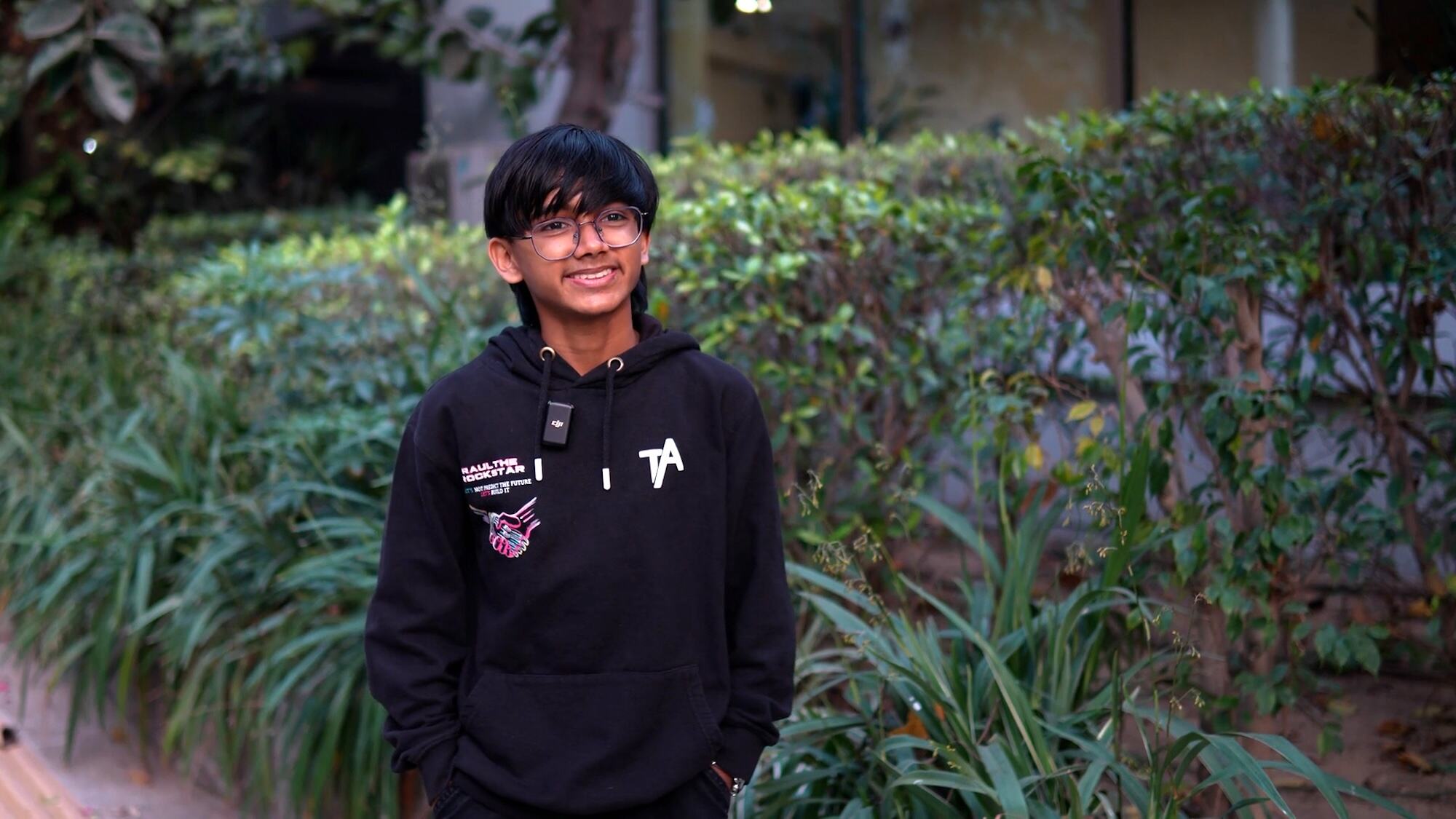Indian AI prodigy urges youth to ‘be as human as possible.’