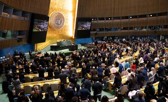 Prayers and a moment of silence at the United Nations Observance of International Day of Commemoration in Memory of the Victims of the Holocaust.