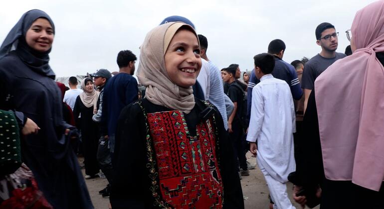 أطفال غزة في العيد - أمنيات بسيطة وتطلع إلى السلام والأمان