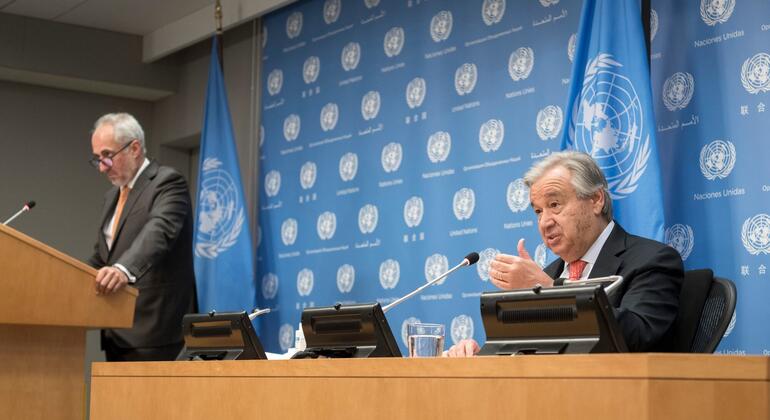 UN Secretary-General to outline 2026 priorities at noon press conference