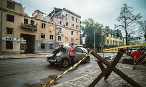 The city of Kharkiv, in northeastern Ukraine has been severely damaged by bombing.